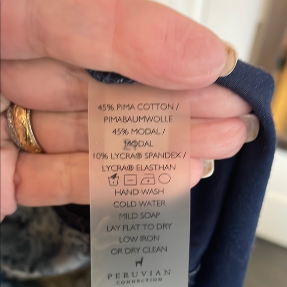 Peruvian Connection Blue Paisley Dress - Picture 5 of 5